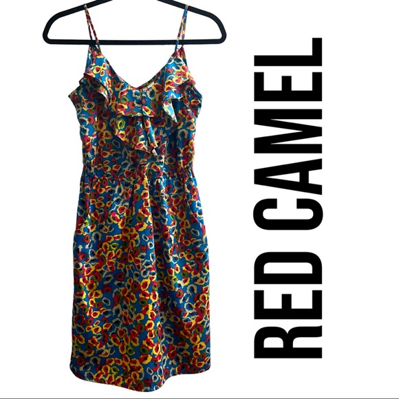 Red Camel Dresses & Skirts - Red Camel Colorful Sundress with Pockets